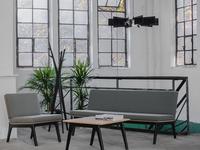 Nowa kolekcja mebli Tomasza Augustyniaka dla Marbet Style. Sofy, fotele, stoliki do przestrzeni publicznych