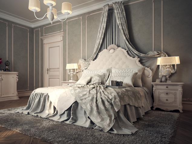 Królewskie projekty sypialni - wystrój wnętrz z charakterem
